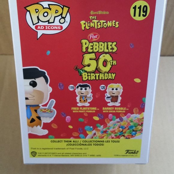 Funko Pop Fruity Fruity Pebbles - Fred Flintstone - Picture 11 of 16